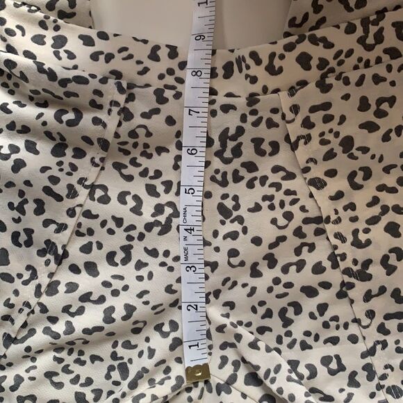 DREW Leopard Slit Leg Pants - Picture 8 of 10